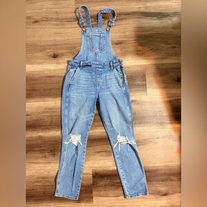 Denim overalls